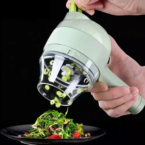 FreshCut - CORTADOR DE ALIMENTOS ELÉCTRICO 4 EN 1