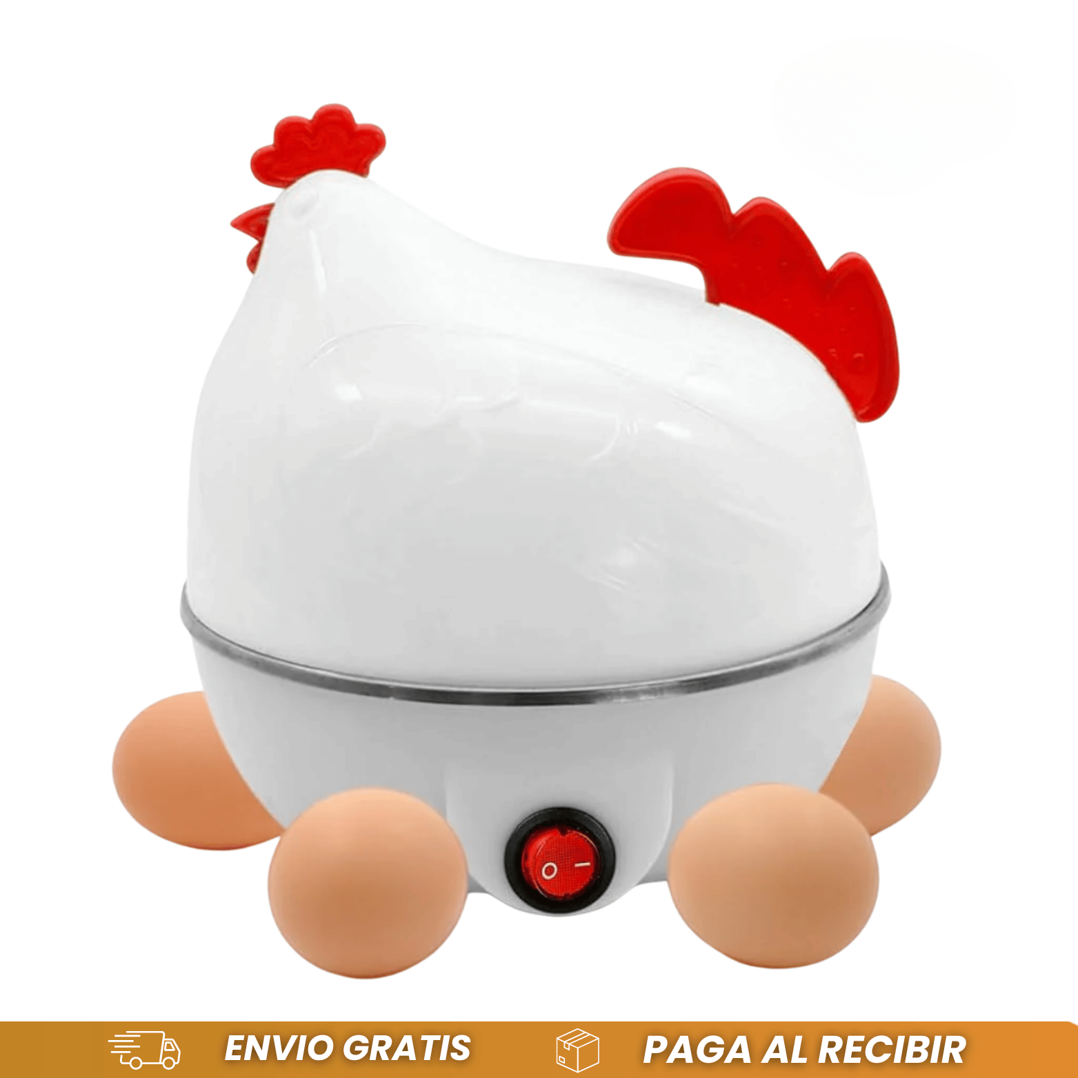 🍳 Hervidor de Huevos Eléctrico – ¡Huevos perfectos sin complicaciones!